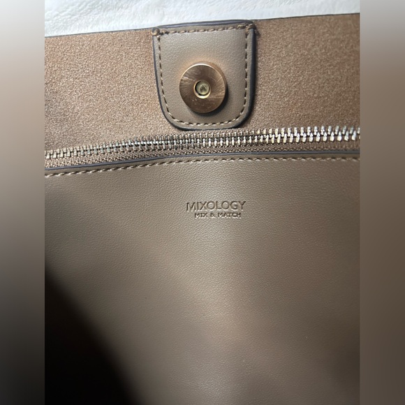 Mixology crossbody bag- Taupe color - Picture 9 of 11